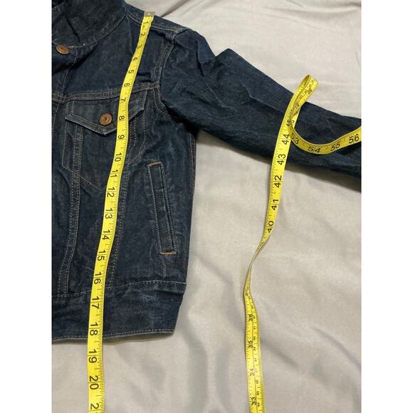 GAP Kids 1969 Jean Jacket Dark Wash Size M (8-9) EXCELLENT USED CONDITION - Picture 8 of 8